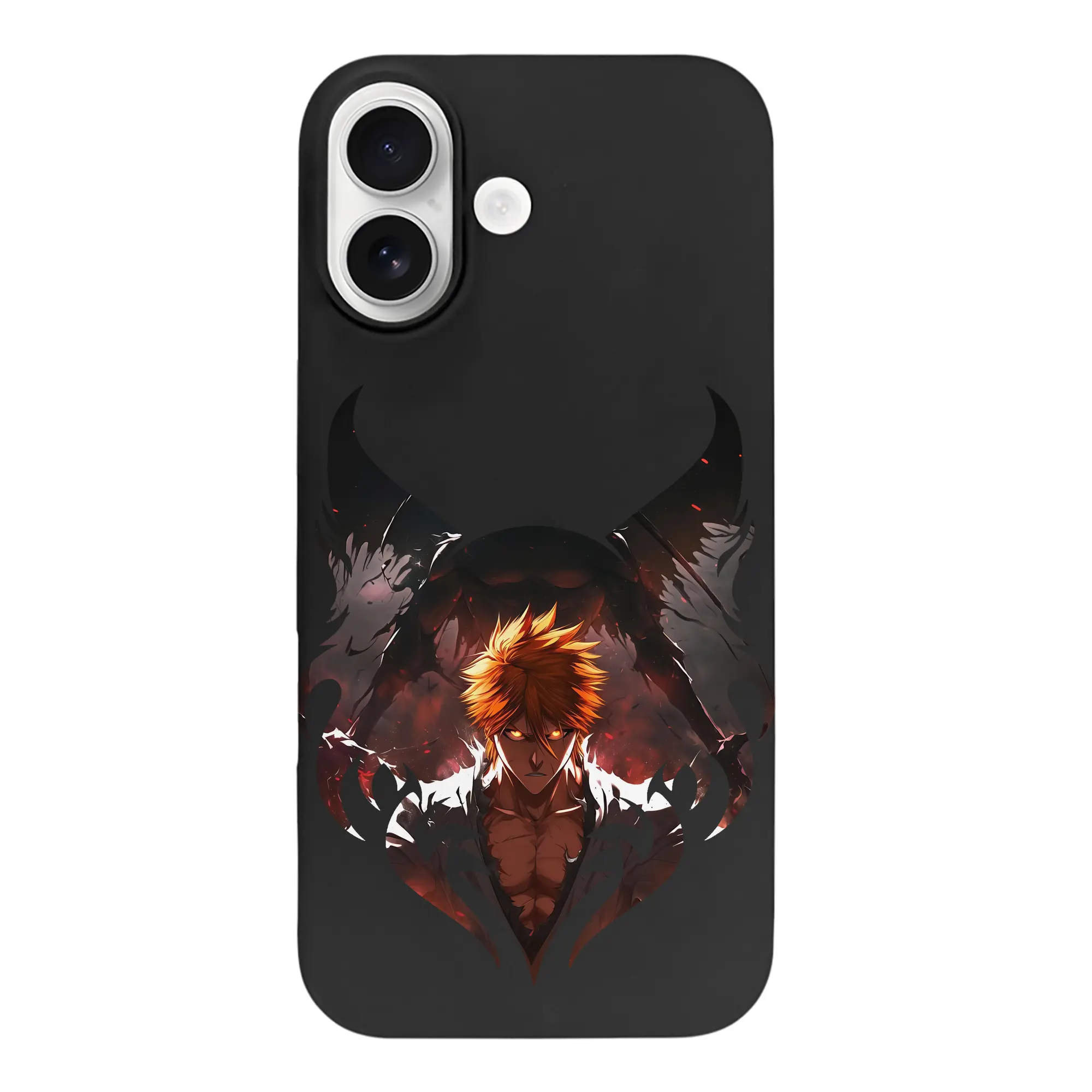 ブリーチ グッズ 黒崎 一護 - iPhone 17 シリーズ シリコンケース 薄型 耐衝撃 指紋防止 ソフトタッチカバー 精密フィット 傷防止 保護ケース iPhone 17/17 Air/17 Pro/17 Pro Max 対応